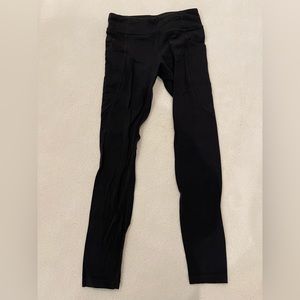 Athleta girls leggings w/ pockets